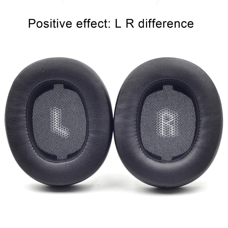 defean Replacement E55 Earpads Ear Pads Foam Ear Cushion Pillow Parts Cover Compatible with JBL E55BT E 55 bt Bluetooth Wireless Headsets (Black) - Image 5